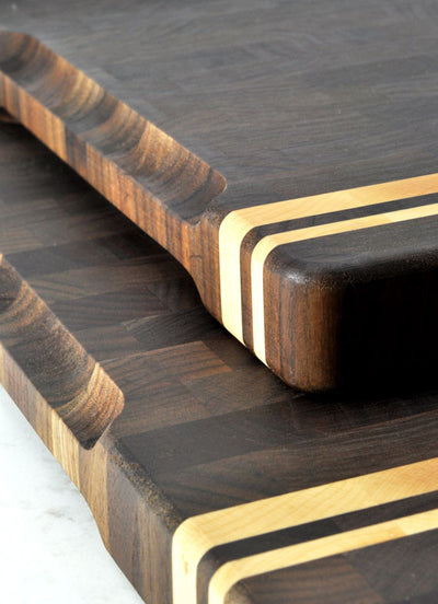 Mastro Kitchen Walnut End Grain Cutting Board: Size 16 x 20 Inches