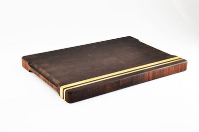 Mastro Kitchen Walnut End Grain Cutting Board: Size 16 x 20 Inches