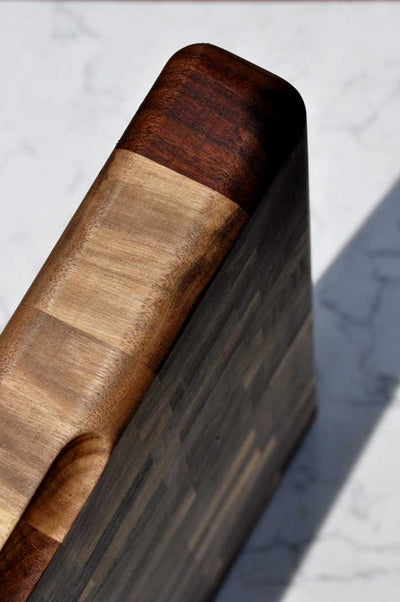 Square Walnut End Grain Butcher Block 16 x 16 x 1.75