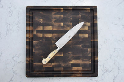Square Walnut End Grain Butcher Block 16 x 16 x 1.75