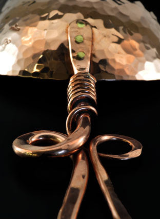 99.9% Authentic hand hammered copper
