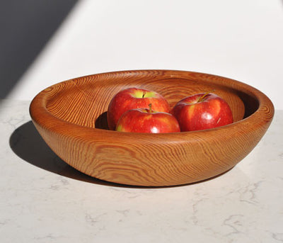 Southern Old Growth Reclaimed Heart Pine Centerpiece Bowl