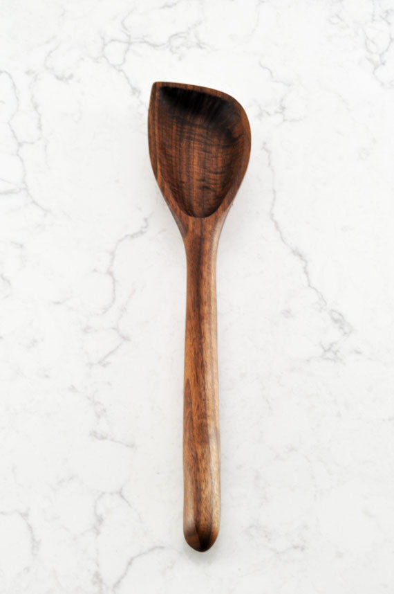 Carved Square Edge Spoon