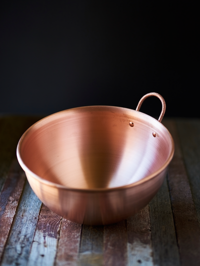 Handmade Copper Mixing Bowl by Sara Dahmen